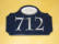 These were Cobalt Corian.  The numbers were 3-D Engraved and painted Metallic Silver.  The Inlays were 1/4" Clear Acrylic with a 3-D Engraved "R".  The Inlays were Back-Painted (2nd Surface Painted) the same Metallic Silver. 